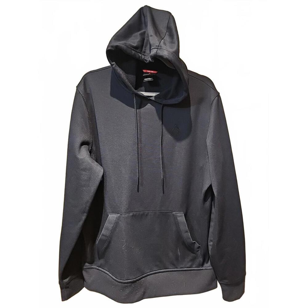 Gerry Men’s Performance Hoodie Performance Stretch Size L Black With Pockets